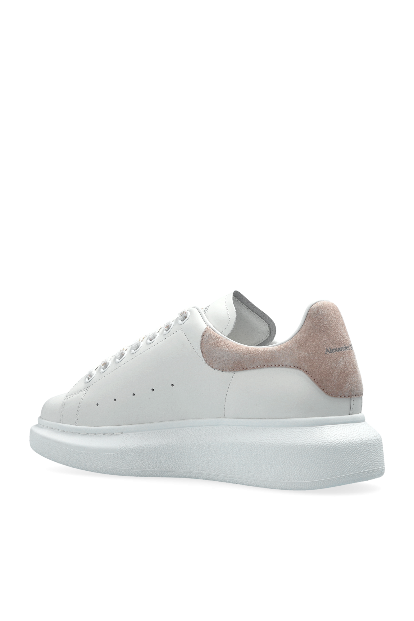 【Alexander McQueen】SNEAKER S.RUBBER◆553770WIAIH White Leather sports shoes Alexander McQueen - Vitkac Canada